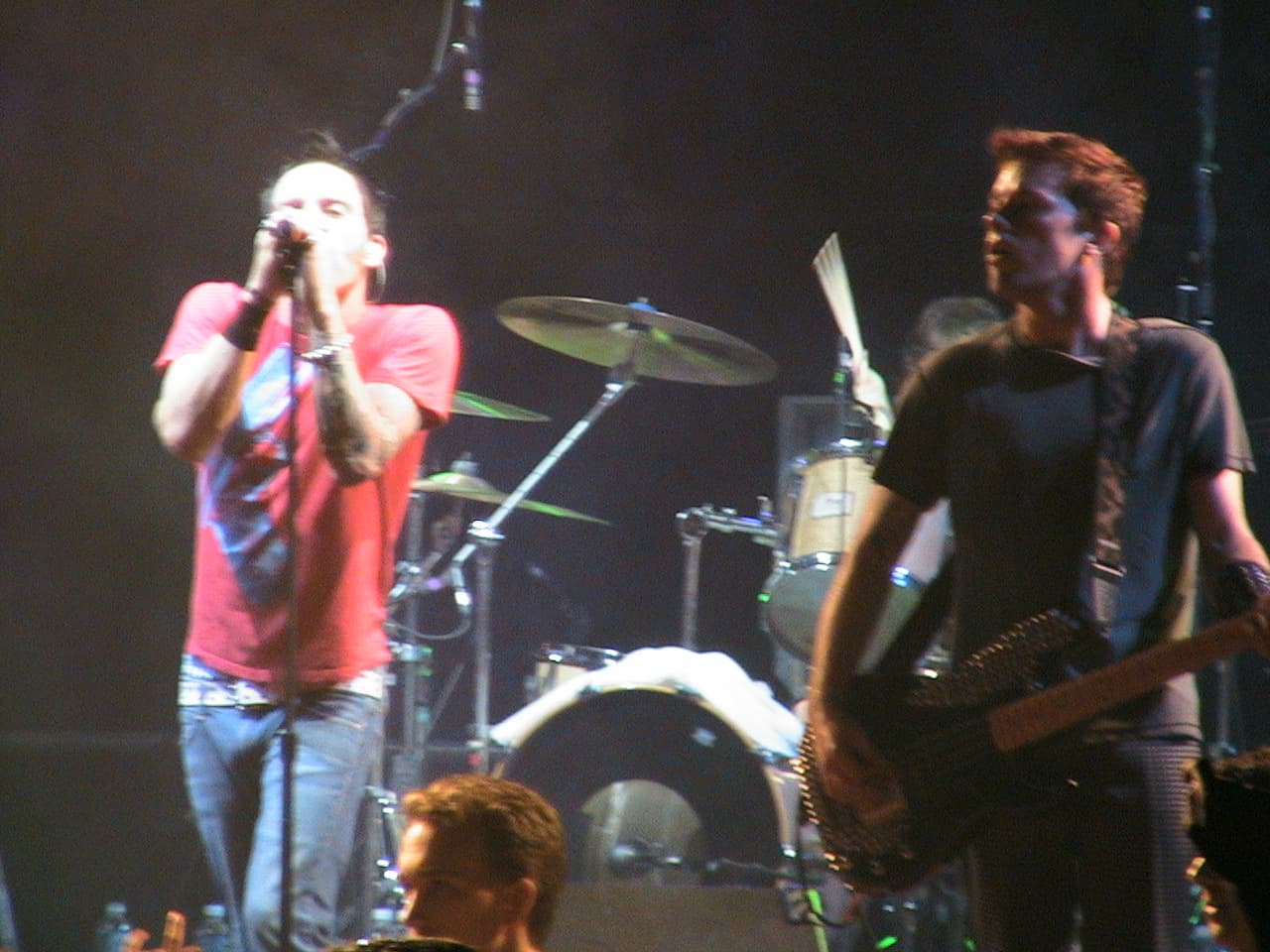 Lit performing at Penn State's "Movin' On" concert series overnight from 10-11 July 2004.